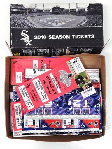 chicago white sox season ticket login